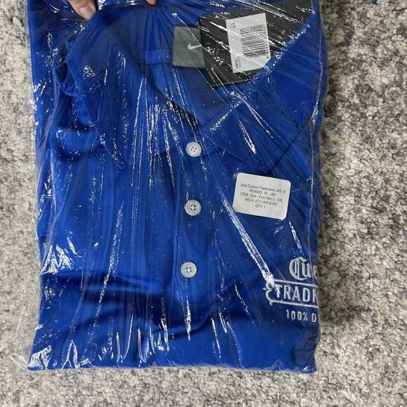 Nike Golf Dri-FIT Polo Shirt Mens 2XL Blue Jose Cuervo Tradicional Embroidered - Picture 1 of 14